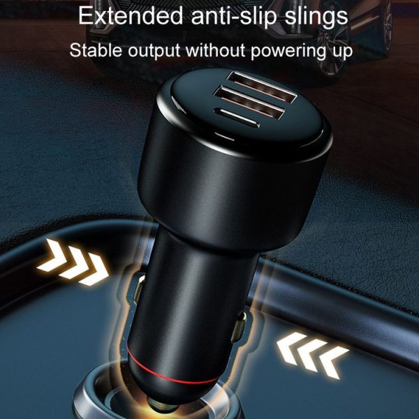 300W Vehicle Mini Fast Charging Charger Car One To Three Cigarette Lighter - Image 7
