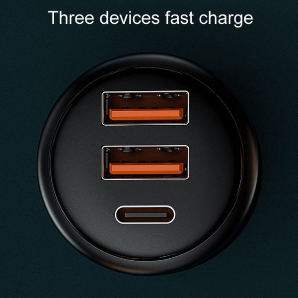 300W Vehicle Mini Fast Charging Charger Car One To Three Cigarette Lighter - Image 8
