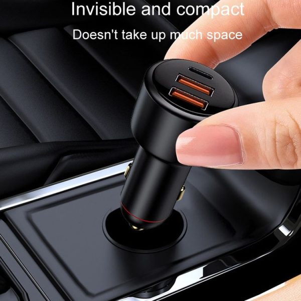 300W Vehicle Mini Fast Charging Charger Car One To Three Cigarette Lighter - Image 9