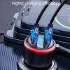 Vehicle Mini Fast Charging Charger Car One To Three Cigarette Lighter, Model: Regular Version - Image 10