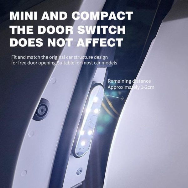Car Universal Wiring Free Warning Lights Night Anti-Collision And Anti-Tailgating Lamp (Colorful) - Image 10