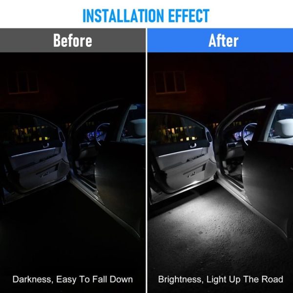 Car Universal Wiring Free Warning Lights Night Anti-Collision And Anti-Tailgating Lamp (Colorful) - Image 7