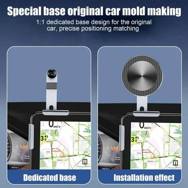 Car Screen Phone Holder Base For Tesla Model 3 And Other Models, Model: Base - Image 14