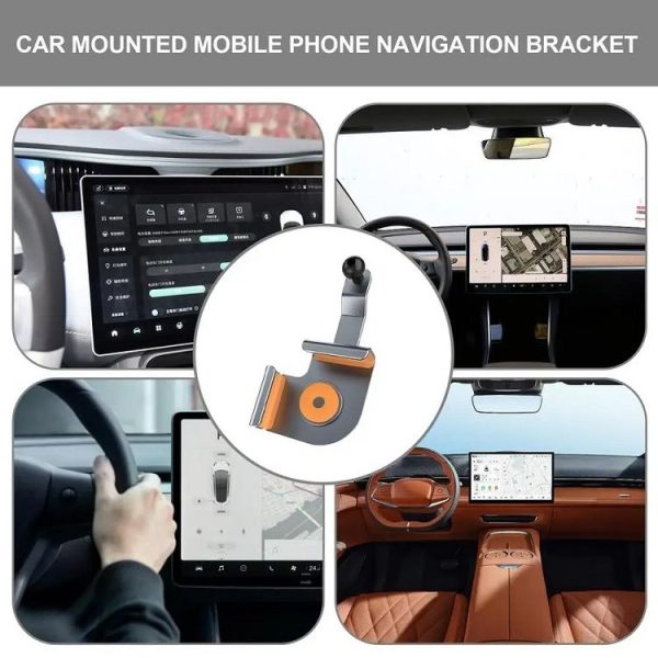 Car Screen Phone Holder Base For Tesla Model 3 And Other Models, Model: Base - Image 6