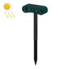 N911W Solar Powered Mouse Repeller Alarm Infrared Sensor Animal Repellent (Green)