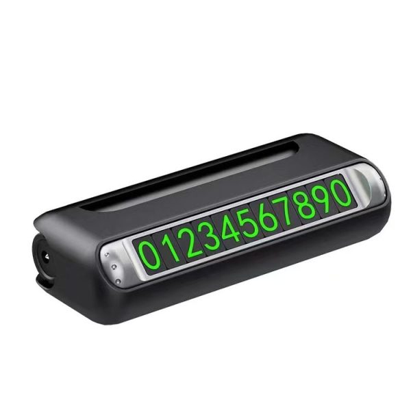 Car Safety Hammer Car Escape Device Temporary Parking Number Plate (4 In 1)