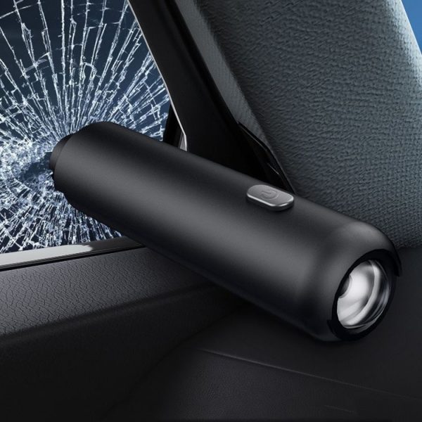 Car Safety Hammer Car Escape Device Temporary Parking Number Plate (4 In 1) - Image 10