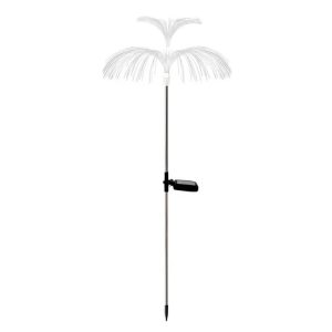 Solar Fiber Optic Light Double Layer Jellyfish Light LED Outdoor Garden Decoration Atmosphere Lamp, Style: Basic Model