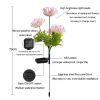 Solar Garden Decorative Lights LED Outdoor Glowing Petals Waterproof Ground Plug Ambient Lights (Flowers) - Image 3