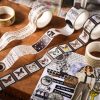 18rolls / Box Nostalgic Memory Washi Tape Set Retro Style DIY Scrapbook Stickers, Style: Forest Dense Language - Image 8