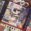 18rolls / Box Nostalgic Memory Washi Tape Set Retro Style DIY Scrapbook Stickers, Style: Forest Dense Language - Image 9