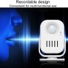 N911P Intelligent Infrared Sensor Recordable Doorbell Welcome Voice Prompt Loudspeaker - Image 8
