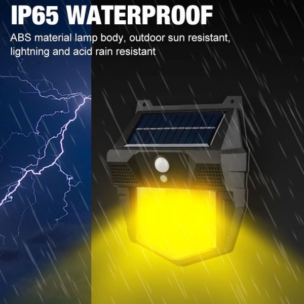 Outdoor Solar Light Tungsten Wall Light Waterproof Patio Sensor Night Lamp, Specification: 1-1LED - Image 8