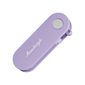 Folding Storage Kitchen Home Cutting Knife Outdoor Portable Stainless Steel Fruit Plane Peeling Device (Purple)