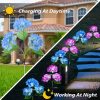 Solar Lawn Lamp LED Simulation Flower Garden Decorative Atmosphere Lights, Style: Hyacinth - Image 6