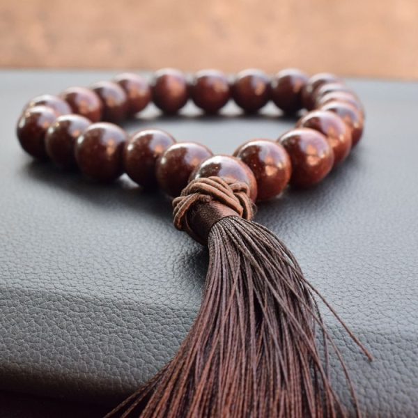 Car Gear Prayer For Blessing And Safety Buddha Beads Car Decorative Ornaments (Black) - Image 4