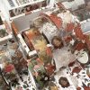 8rolls / Box Ancient Style Transparent PET Tape Set for Journaling 3cm x 2+2cm x 2+1.5cm x 4 (Badge Pattern) - Image 5