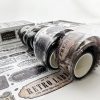 8rolls / Box Ancient Style Transparent PET Tape Set for Journaling 3cm x 2+2cm x 2+1.5cm x 4 (Badge Pattern) - Image 6