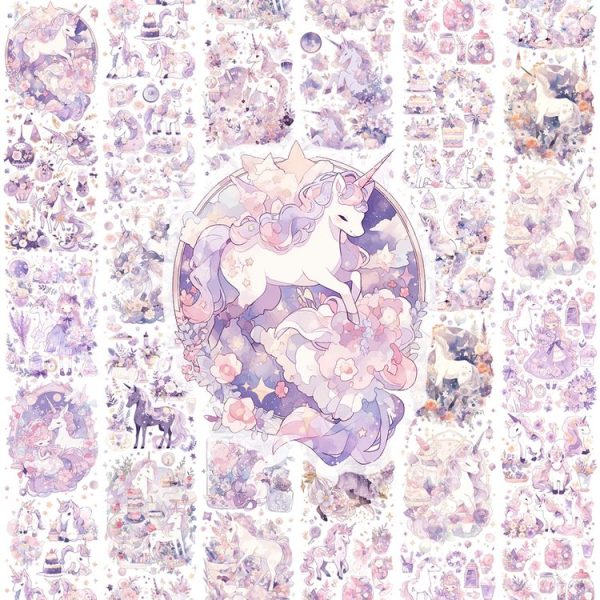 5cm X 5m (150cm Pattern Length Loop) Washi Tape Cute Girl Heart Diary Tape, Style: Cartoon Paradise