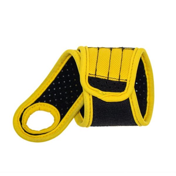 Thumb Wrap Magnetic Metal Accessory Tool Storage Strap (Orange) - Image 3