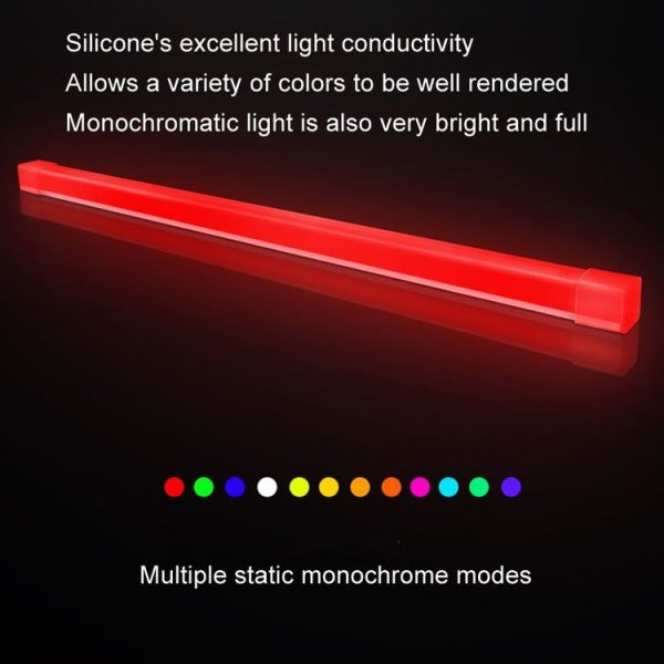 COOLMOON F300 Square Panoramic Glow ARGB Light Bar Desktop Computer Case Interior Decorative Ambient Light - Image 6