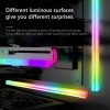 COOLMOON F300 Square Panoramic Glow ARGB Light Bar Desktop Computer Case Interior Decorative Ambient Light - Image 7
