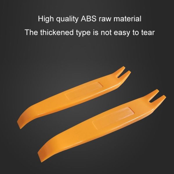 10pcs Driving Recorder Hidden Wire Car Audio Disassembly Assembly Tool, Color: Orange - Image 4