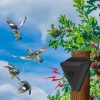 N911Q Solar Bird Repeller Orchard And Fish Pond Animal Repellent (Black) - Image 8