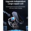 Car Air Outlet Smart Induction Wireless Charging Mobile Phone Holder (Black 66W) - Image 5