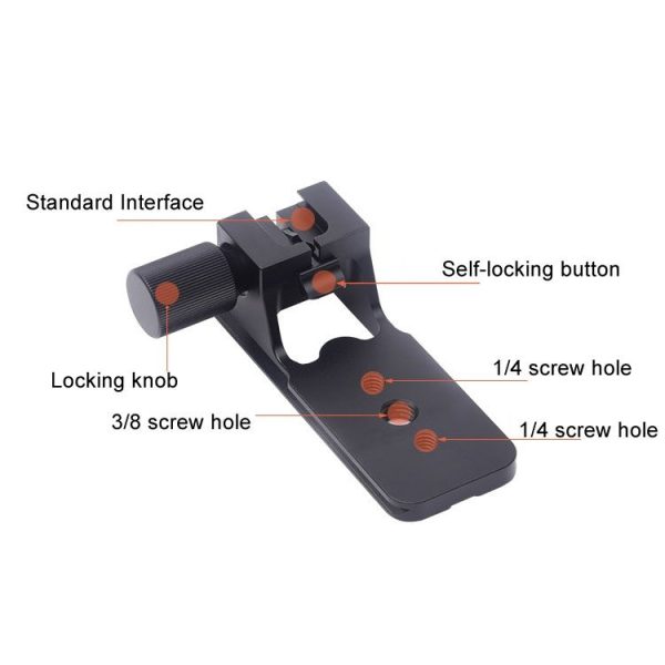 FITTEST SN-260 For Sony FE200-600 F5.6-6.3 G OSS Lens Tripod Ring Replacement Foot (Black) - Image 5