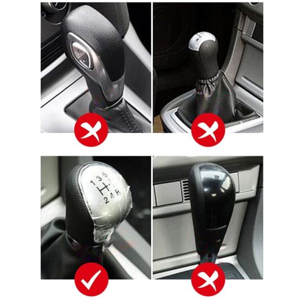Automotive Silicone Manual Automatic Shift Lever Protective Cover, Size: Gear Shift Black - Image 6