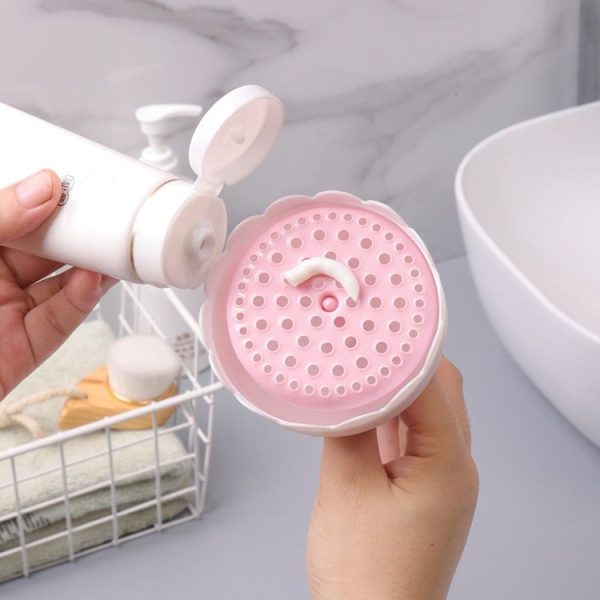 Face Cleansing Milk Foamer Portable Cute Bubbler Foaming Bottle (Yellow) - Image 4