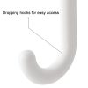 3pcs / Set Household Wall Hanging Hooks Dormitory Non-Marking Punch-Free Adhesive Hooks (Blue) - Image 5