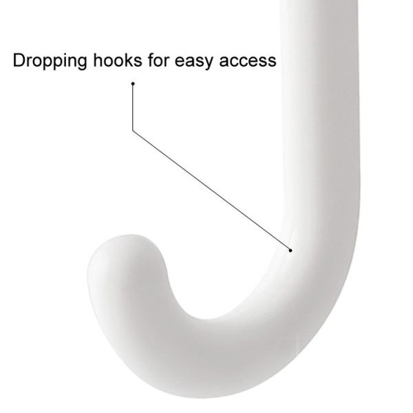 3pcs / Set Household Wall Hanging Hooks Dormitory Non-Marking Punch-Free Adhesive Hooks (Blue) - Image 5