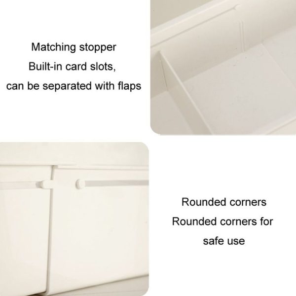 Drawer Fixed Retractable Storage Box With Divider Tableware Organizer, Style: Narrow Model - Image 3