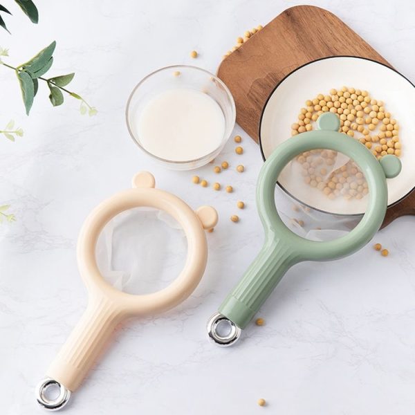 Household Soymilk Strainer Kitchen Juicer Residue Filter (Green) - Image 2
