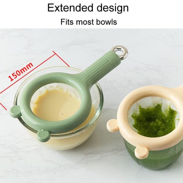 Household Soymilk Strainer Kitchen Juicer Residue Filter (Green) - Image 4