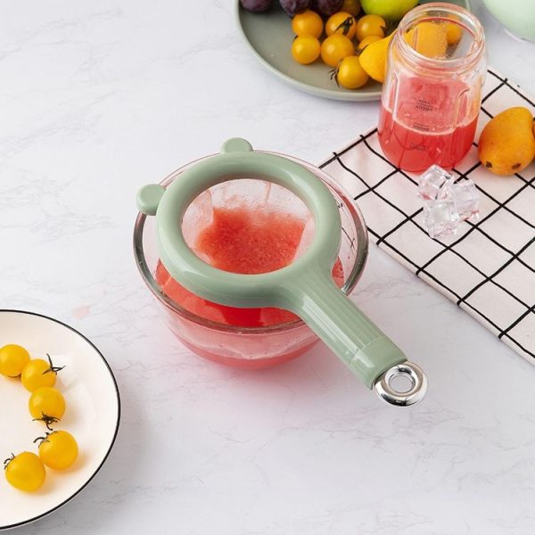 Household Soymilk Strainer Kitchen Juicer Residue Filter (Green) - Image 9