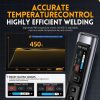 FNIRSI Portable Constant Temperature Soldering Iron Set, Model: HS-02A Standard-B Round Tip - Image 5