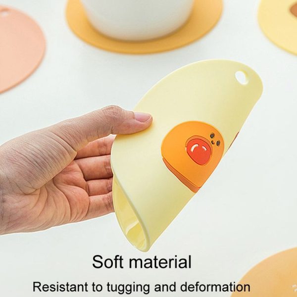 Household Cartoon Heat Insulation Mat Kitchen High Temperature Resistant Baking Placemats, Style: Bread - Image 4