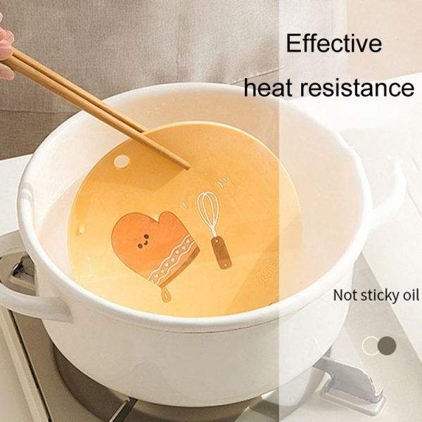Household Cartoon Heat Insulation Mat Kitchen High Temperature Resistant Baking Placemats, Style: Bread - Image 8