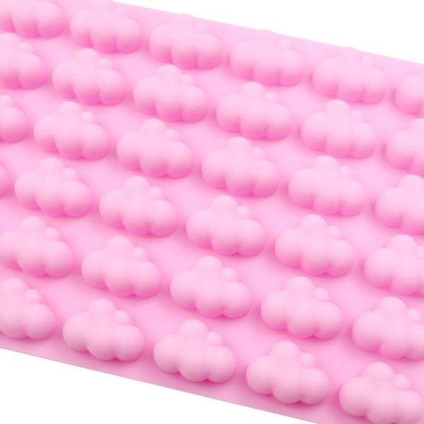 36 Grids Cloud Silicon Chocolate Model Cake Decoration Mold (Pink) - Image 4