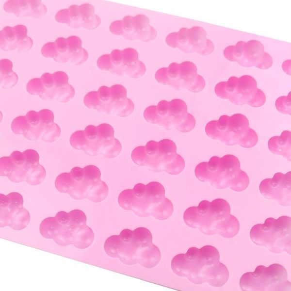 36 Grids Cloud Silicon Chocolate Model Cake Decoration Mold (Pink) - Image 5