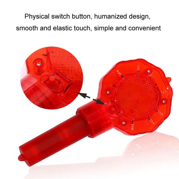Traffic Warning Plum Blossom Light Handheld Construction Roadblock Light - Image 3