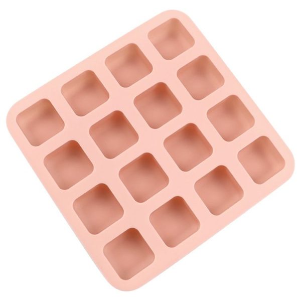 16 Grids Cake Frozen Nornea Cake Mold Baking Tool (Pink) - Image 3