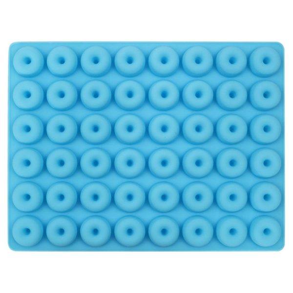 48 Grids Small Glores Chocolate Model DIY Baking Model (Light Blue)