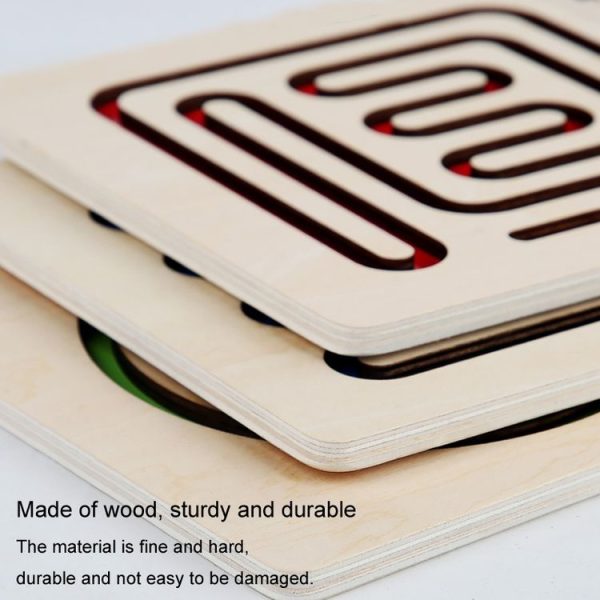 Left And Right Brain Motion Training Maze Toy Children Thinking Enlightenment Puzzle Teaching Aids (Green) - Image 6