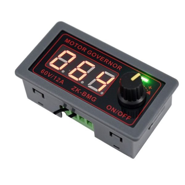 9-60V / 12A / 500W PWM Motor Fan DC Motor Speed Controller (With Shell) - Image 2