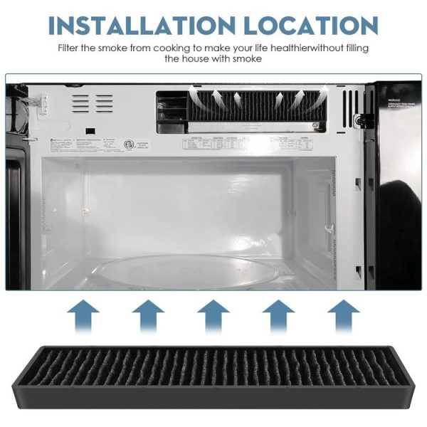 LG Microwave 5230W1A003A Charcoal Filter Replacement - Image 5