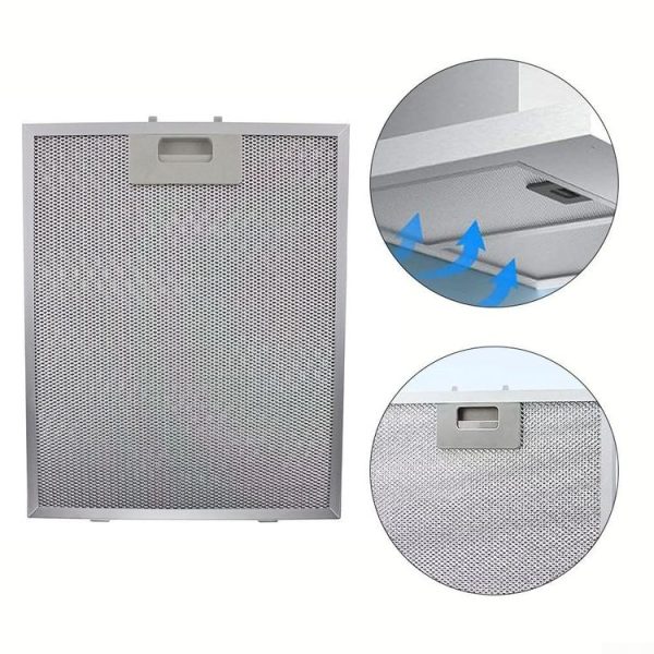 Poweka Bosch Range Hood Filter Replacement Parts 310 x 250 x 9mm